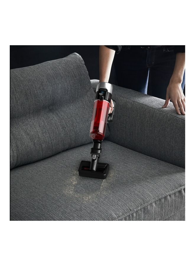 Cordless Vacuum Cleaner | X-Force Flex 9.60 Vacuum Cleaner Cordless | Animal Care Model | Strong Constant Suction Power |Long-Lasting Battery | Flex Tube System | Automatic Suction Power Adjustment by Floor Type | 2 Years Warranty 100 W TY2079HO Red