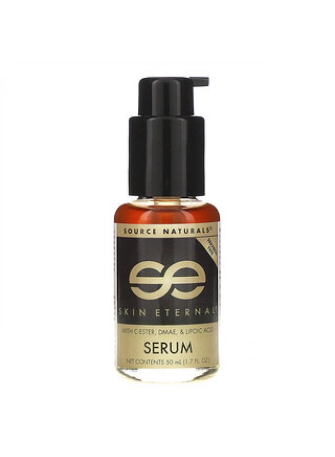 Source Naturals Skin Eternal Serum with C-Ester DMAE & Lipoic Acid 1.7 fl oz 50 ml
