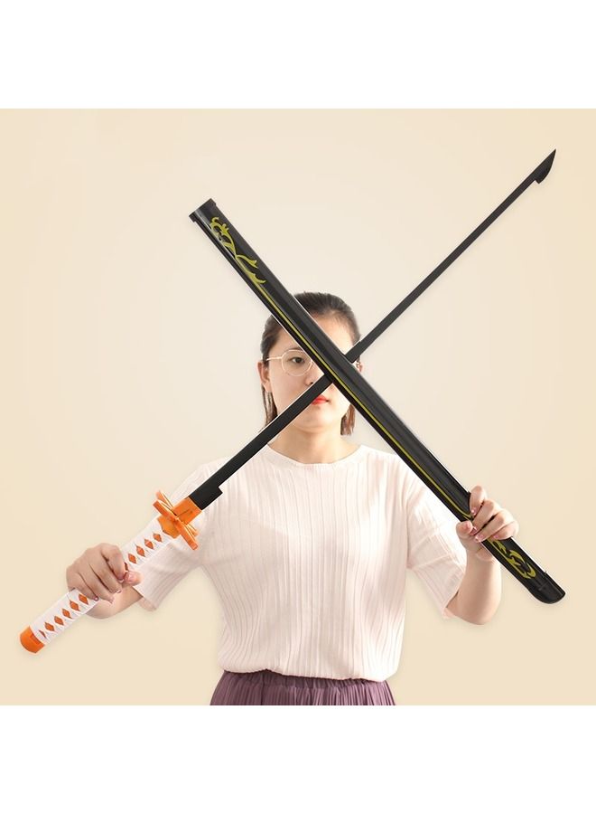 Wooden Bokken Sword Props Anime Cosplay Blade Sword Prop For Anime Slayer Fans Anime Lovers