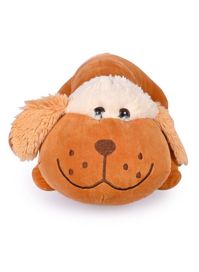 Big Size Fibre Filled Stuffed Animal Zolo Dog Soft Toy For Baby Of Plush Hugging Pillow Soft Toy For Kids Boy Girl Birthday Gift (55 Cmbrown)