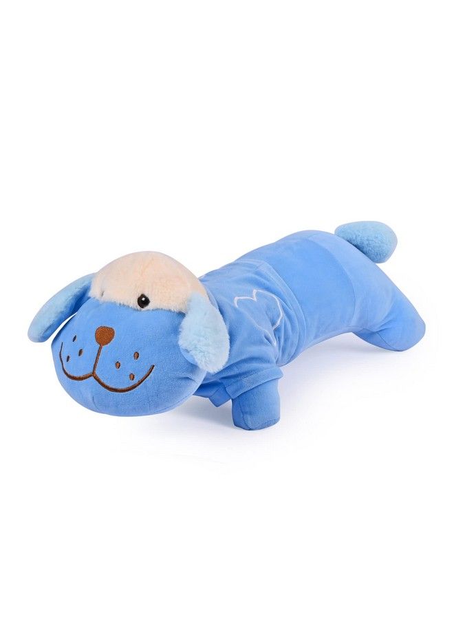 Big Size Fibre Filled Stuffed Animal Zolo Dog Soft Toy For Baby Of Plush Hugging Pillow Soft Toy For Kids Boy Girl Birthday Gift (55 Cmblue)