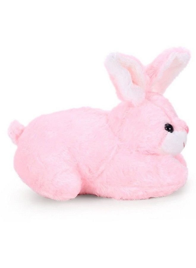 Rabbit Plush Cute Rabbit Soft Toys Animal Home Decor Baby Boys Girls (Pink 26 Cm)