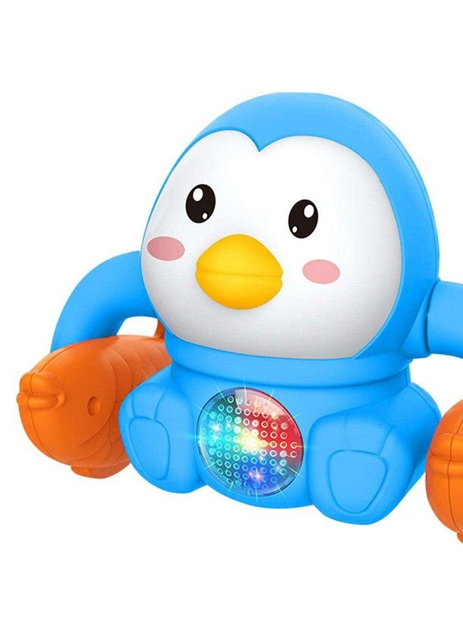 Tumbling Penguin Crawling Baby Toys 6 To 12 Months Musical Toys Dancing Penguin With 360°Roll & Glow Music And Light Baby Toys For Baby Boy Girl Gifts (Penguin)