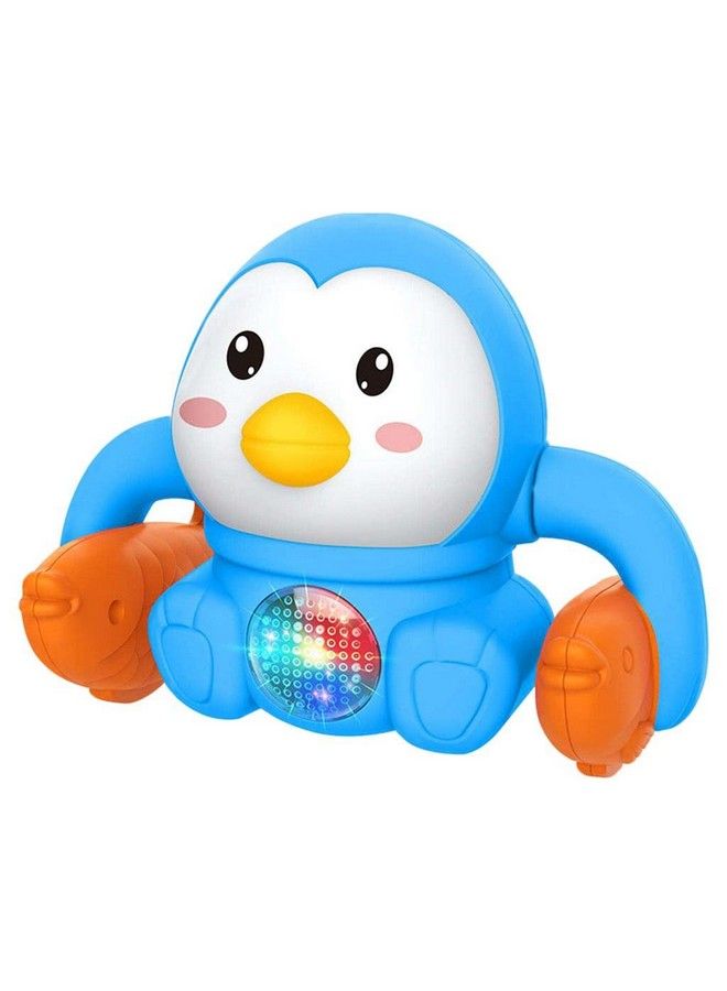 Tumbling Penguin Crawling Baby Toys 6 To 12 Months Musical Toys Dancing Penguin With 360°Roll & Glow Music And Light Baby Toys For Baby Boy Girl Gifts (Penguin)