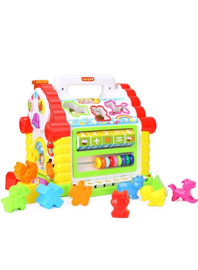 Multifunctional Musical Fun House Electronic Geometric Blocks Sorting Learning Educational Toys