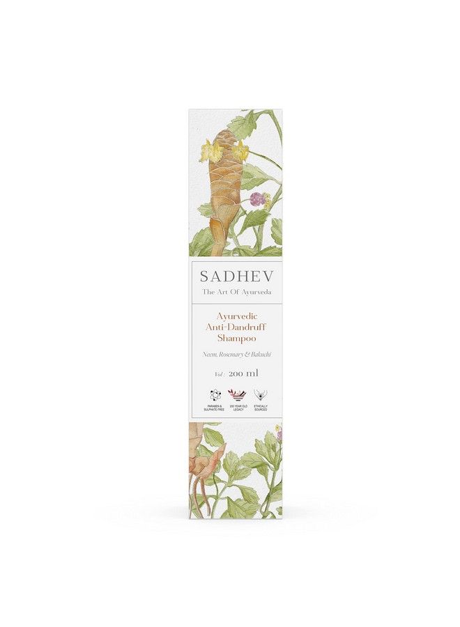 Ayurvedic Antidandruff Shampoo 200 Ml