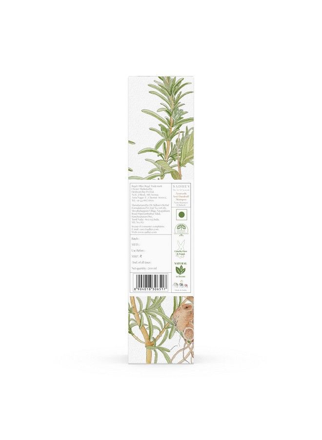 Ayurvedic Antidandruff Shampoo 200 Ml