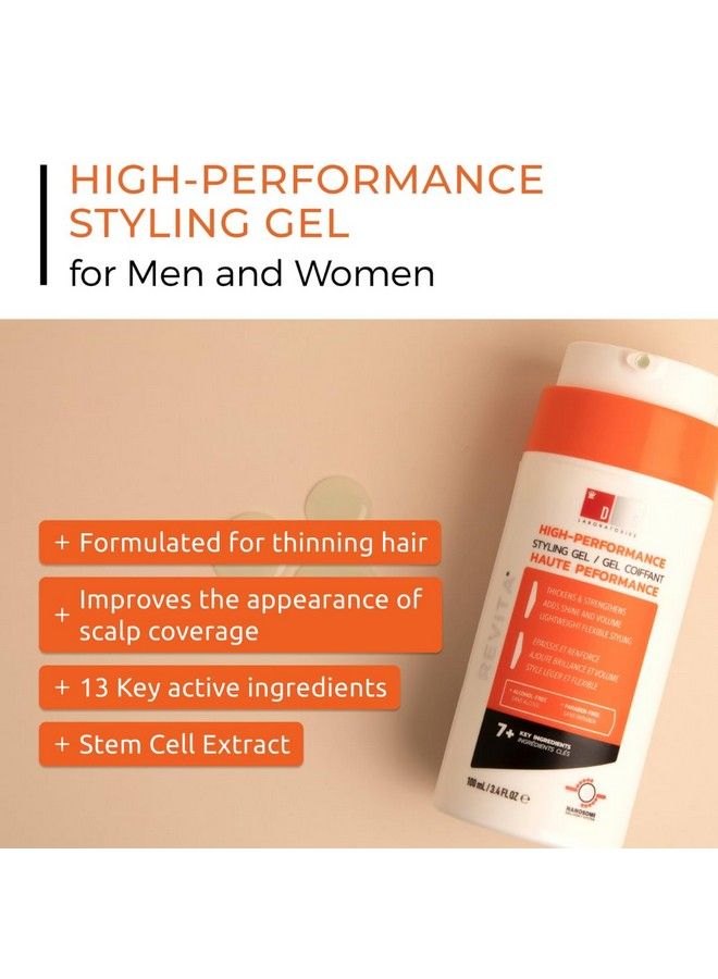 Revita Styling Gel For Hair Gentle On Scalp And Good For Hair Health Helps Grow Thicker Hair