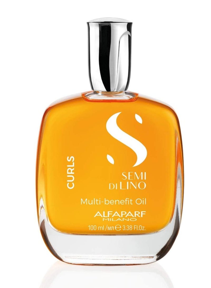 Multi Benefit Oil for Wavy and Curly Hair Hydrates