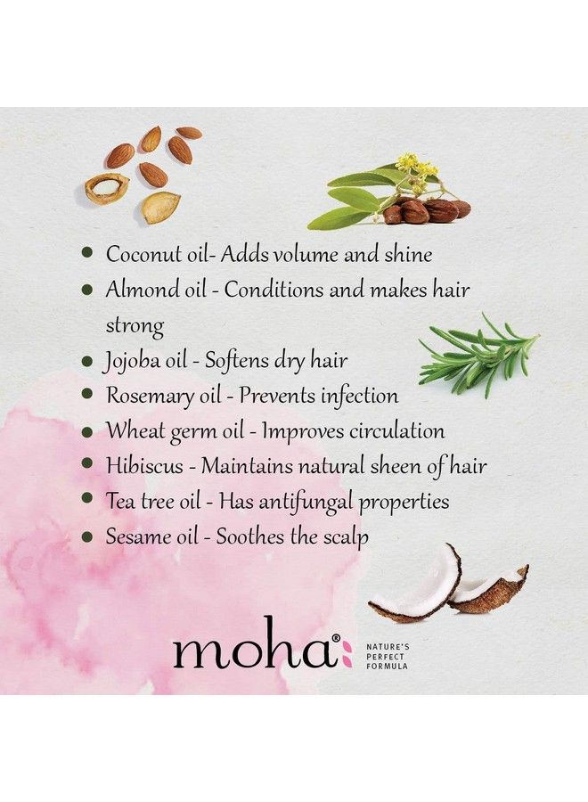 5 In 1 Hair Oil For Hair Growth And Hair Fall Reduction Clinically Proven (200 Ml X 2)