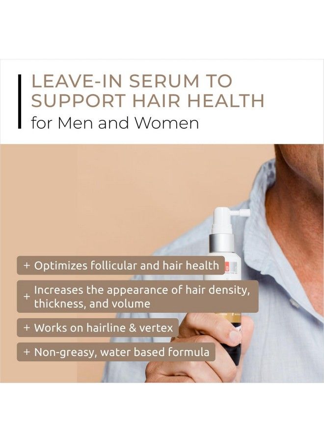 Spectraldncn Leave In Serum To Support Hair Growth By Ds Laboratories Minoxidil Alternative For Men And Women Experience Fuller Thicker Hair Water Based Formula 90 Day Supply (2 Fl Oz)
