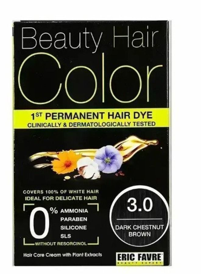 Eric Favre Beauty Hair Color 3.0 Dark Chestnut Brown