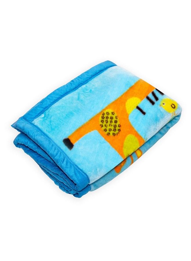 Ultra Soft Plush Lightweight & Super Comfortable Baby Blankets Swaddle For Infant & Toddler (Dark Blue)