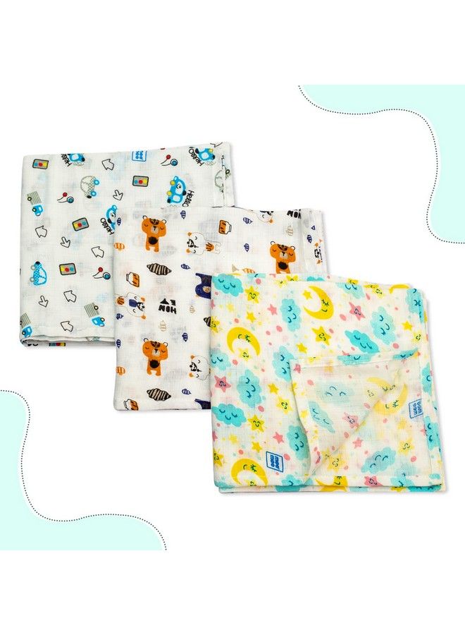 Baby Blankets 100% Muslin Cloth Blanket For Newborn Boy & Girl Baby Wrapper Soft Breathable Quilt Cotton Wrapping Sheet