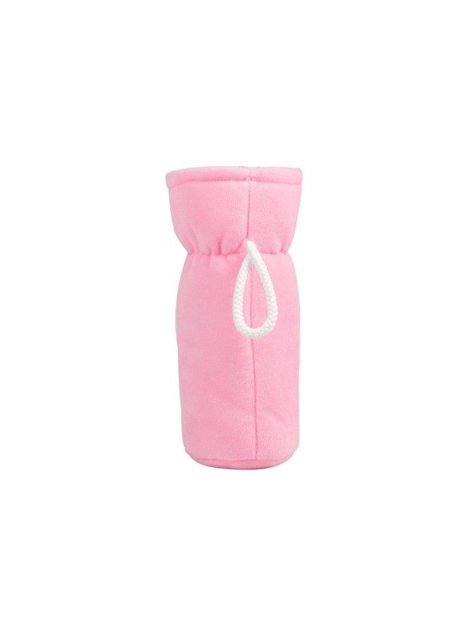 Love Dog Soft Cute Plush Milk Feeding Bottle Cover Dimension 17X10X6 Cm It Can Hold Upto 240 Ml Feeding Bottle.