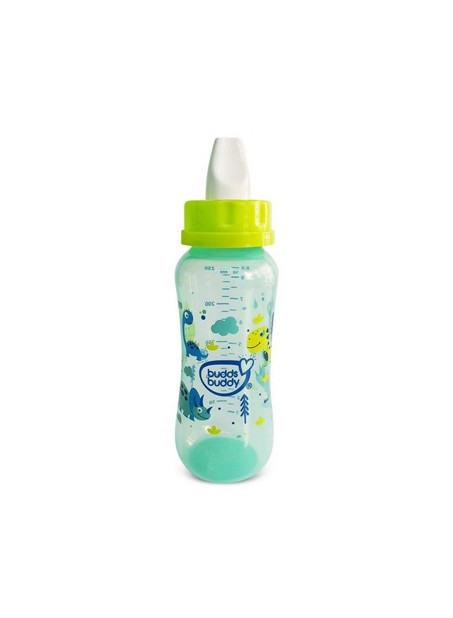 Elegant 3 In 1 Bottle (Feeding Bottle+Sipper+Cereal Feeder) 250 Ml (Green)