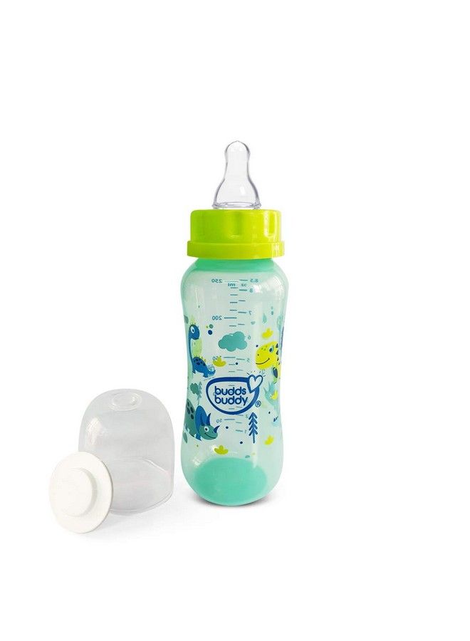 Elegant 3 In 1 Bottle (Feeding Bottle+Sipper+Cereal Feeder) 250 Ml (Green)