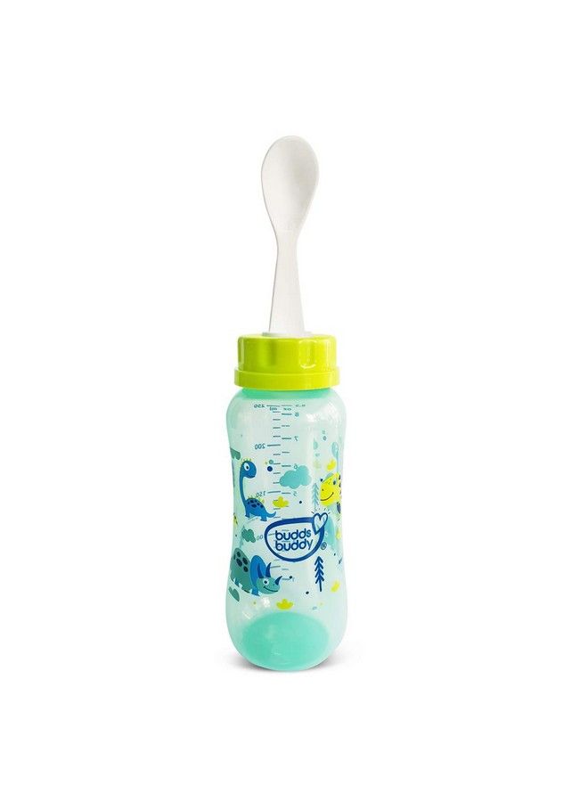 Elegant 3 In 1 Bottle (Feeding Bottle+Sipper+Cereal Feeder) 250 Ml (Green)