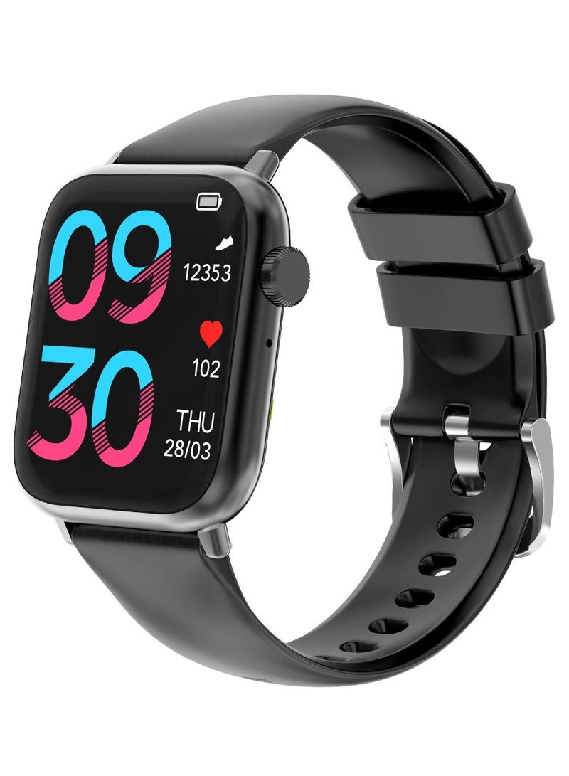 Smartwatch for Men Women with Bluetooth Call, Heart Rate Sleep Fitness Tracker Notification Weather 100 Sport Modes Smartwatch for Android iOS