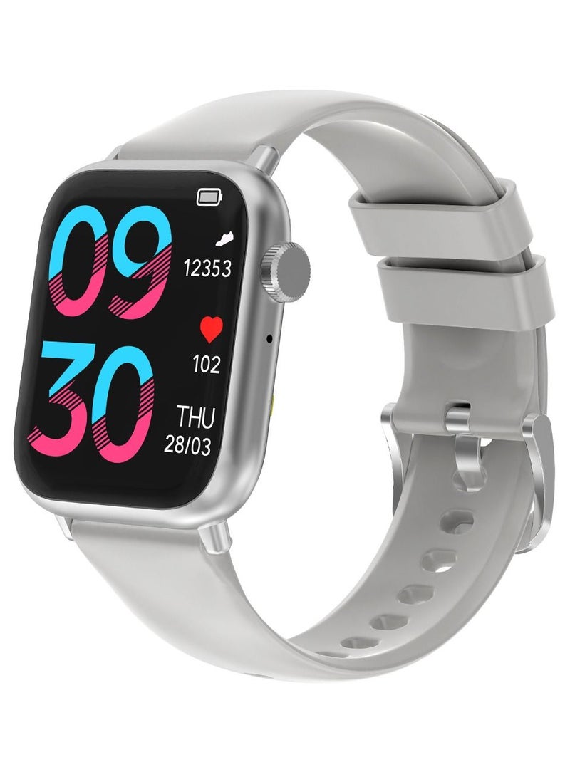 Smartwatch for Men Women with Bluetooth Call, Heart Rate Sleep Fitness Tracker Notification Weather 100 Sport Modes Smartwatch for Android iOS