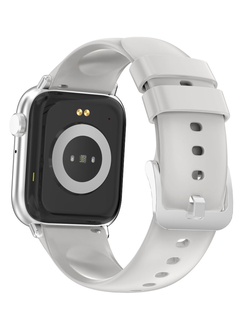Smartwatch for Men Women with Bluetooth Call, Heart Rate Sleep Fitness Tracker Notification Weather 100 Sport Modes Smartwatch for Android iOS