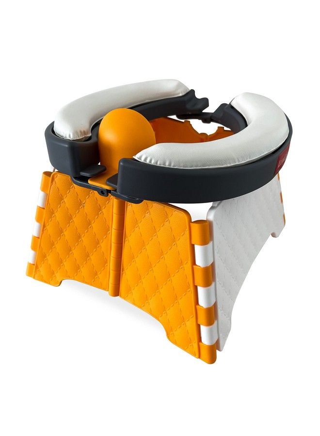 Foldable Baby Potty Seat With Splash Guard Kids Potty Training Seat For 1 + Year Child Portable & Travel Friendly For Indoor & Outdoor Suitable For Potty Training Of Boys & Girls (Multicolour)