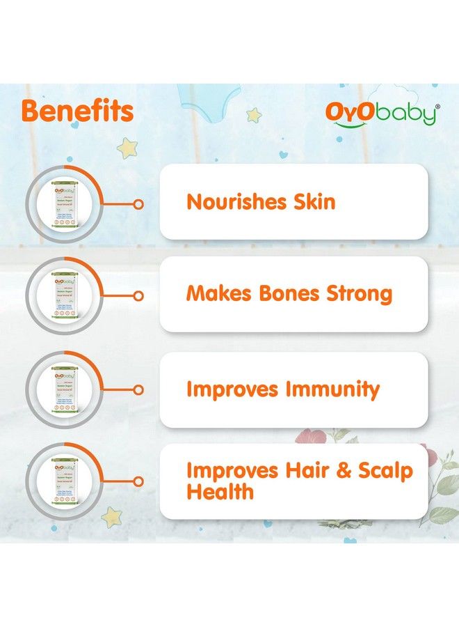 New Born Combo Baby Shampoo For Newborn Babies Badam Tel 100% Pure Sweet Almond Oil 200Ml Each