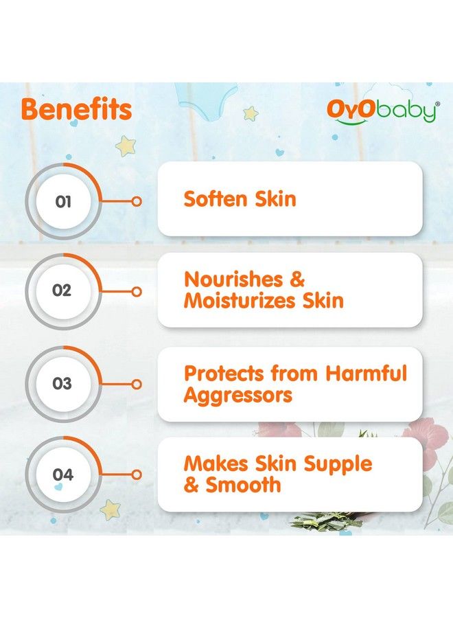 New Born Combo Daily Moisturizing Natural Baby Lotion 200Ml And Baby No Tears Baby Shampoo For Newborn Babies 200Ml Each