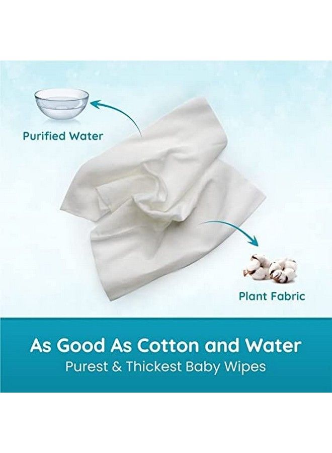 Plant Powered Cloth Diaper With Free 99% Pure Water Baby Wipes (72Pcs) ; Reusable Cloth Diaper For Babies With Built In Booster Pad (Snoozy); Unscented Baby Wipes