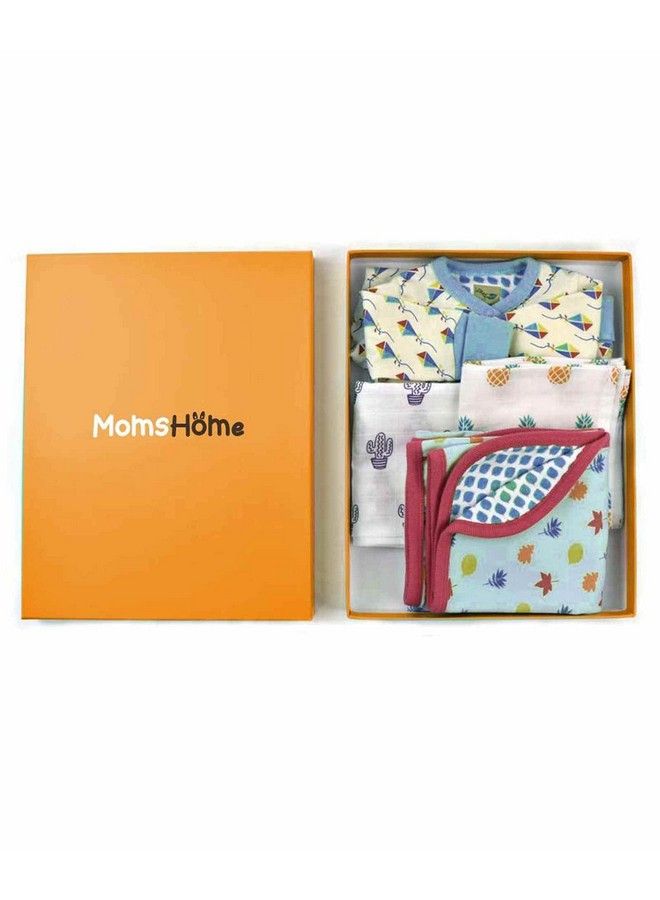 New Born Baby Hospital Essentials Gift Box Multicolorpack Of 27 Items