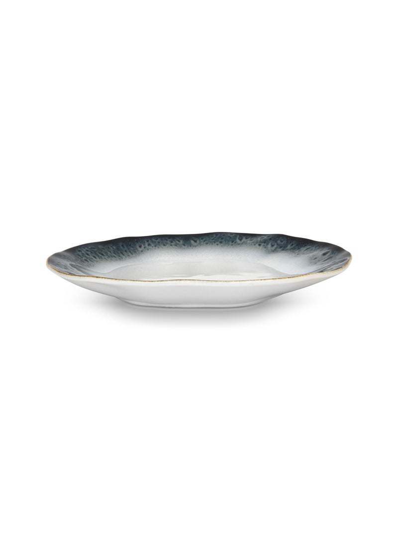 Set of 2 Dinner Plates 26cm Galactica, Porcelain Plate For Serving, Main Courses And Meals, Microwave, Oven, and Dishwasher Safe, Scratch Resistant, Kitchen Tableware