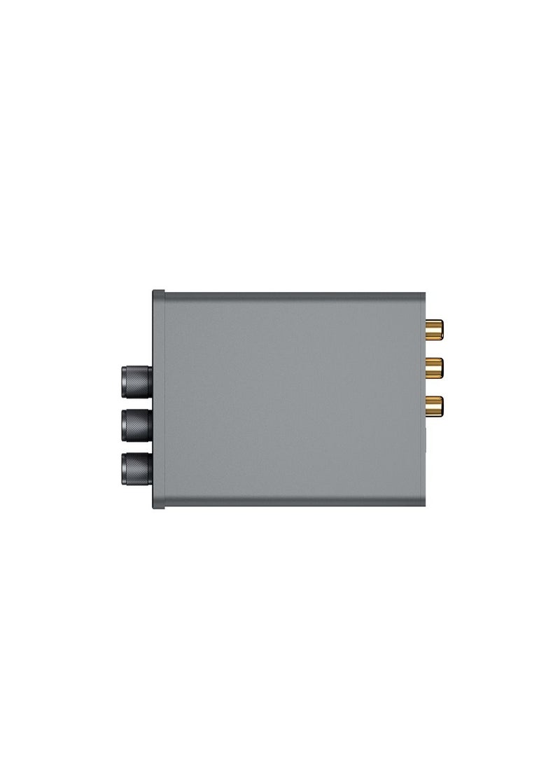 Fosi Audio K5 Pro Gaming DAC Mini Hi-Fi Stereo Audio Amplifier Converter USB Type C/Optical/Coaxial to RCA/3.5 mm AUX for PS5/PC/Mac/Computer