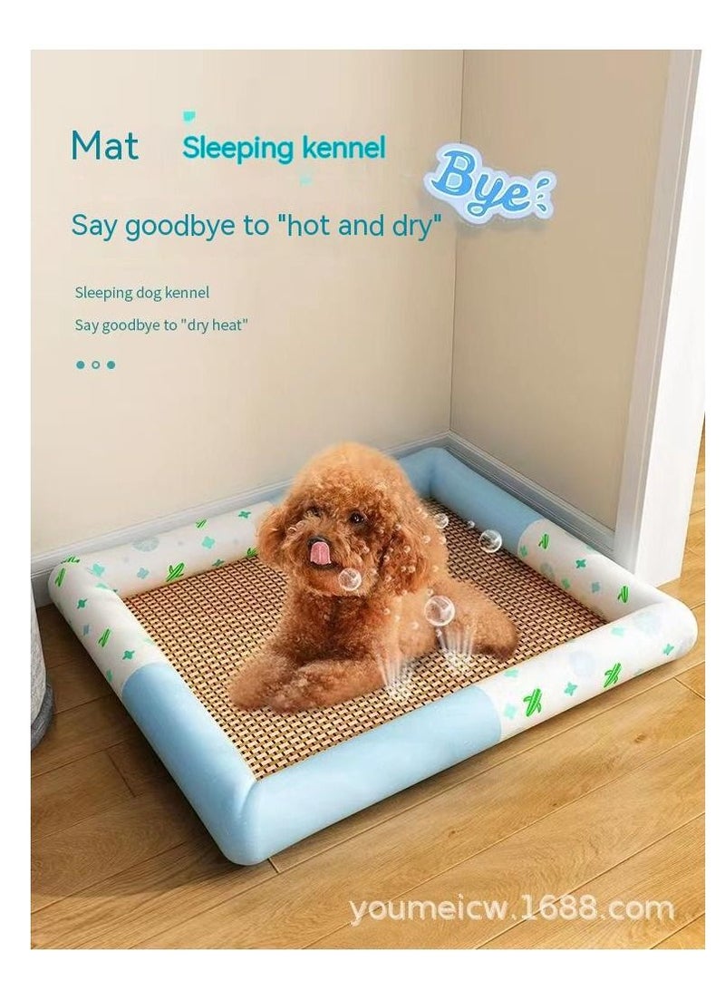 COOLBABY Kennel Summer Sleeping Mat Cool Nest Four Seasons Universal Teddy Ice Nest Dog Mat Cat Mat Pet Cat Ice Pad