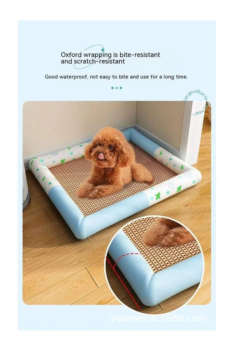 COOLBABY Kennel Summer Sleeping Mat Cool Nest Four Seasons Universal Teddy Ice Nest Dog Mat Cat Mat Pet Cat Ice Pad