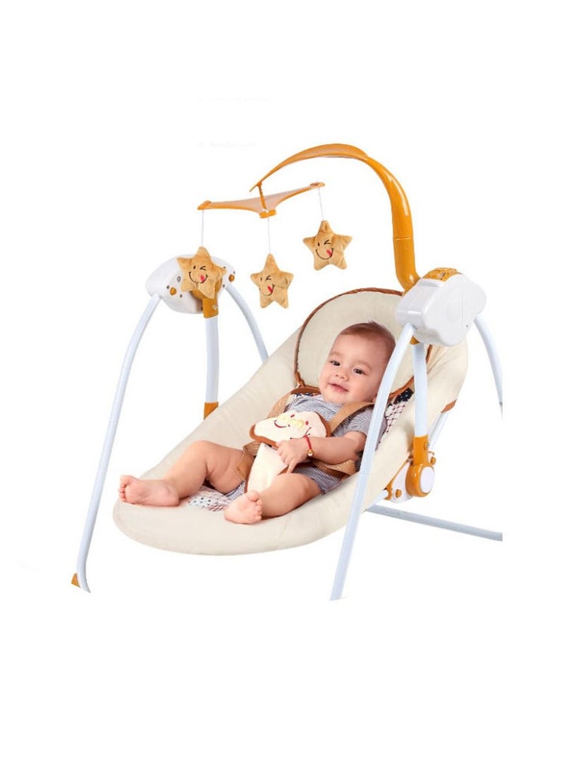 Baby Rocker Baby Electric Rocking Chair Recliner Comfort Chair Sleeping Baby Electric Rocking Chair with Baby Newborn-BR