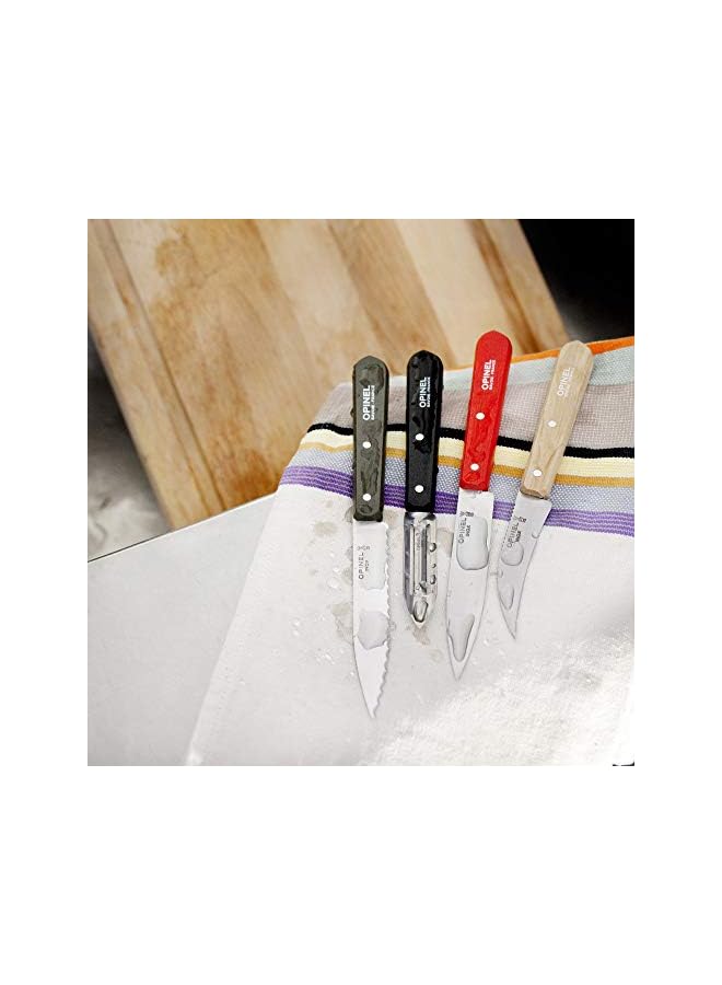 Opinel Essentials Knives 4pcs Set Natural