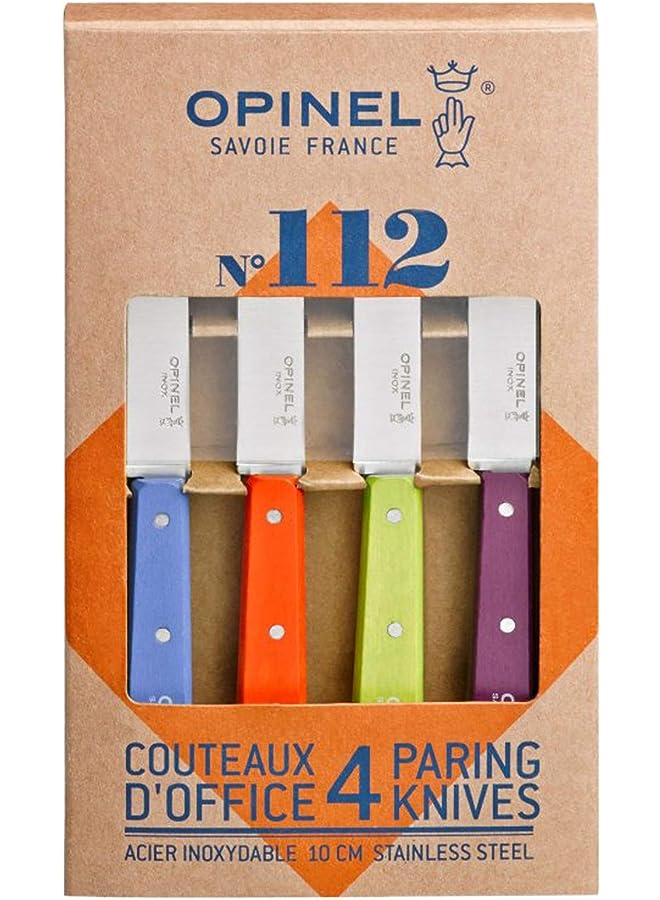 Sweet Pop Paring Knives, 4-piece Set