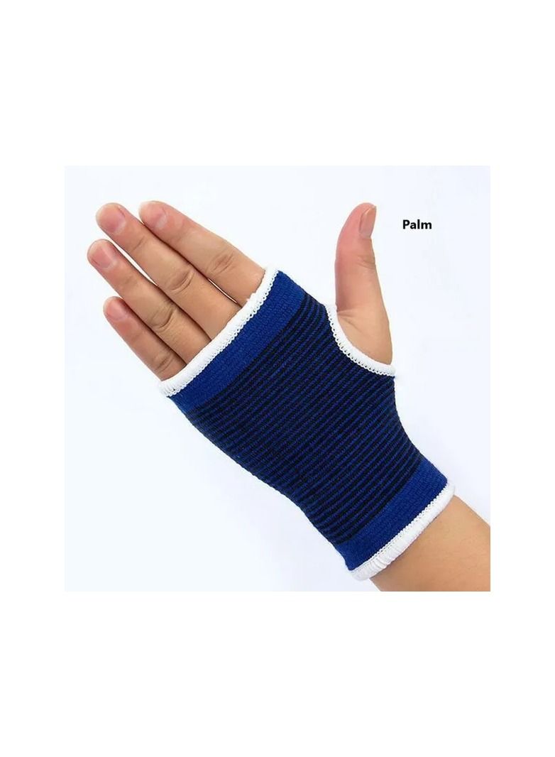2-Pairs/Set Elastic Sport Protection Band,Fitness Gym Elasticated Bandage, Bandage for Protective Wrist,Palm