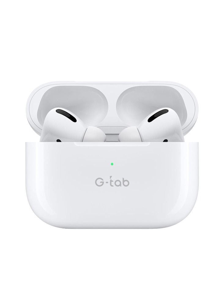 G-tab Air 5 Pro/ Noise Cancellation/Auto Connect/Hi-Fi Sound/30mAh Headset Battery Capacity/Charging Case Battery 250mAh/Wireless Charging/Touch Sensor