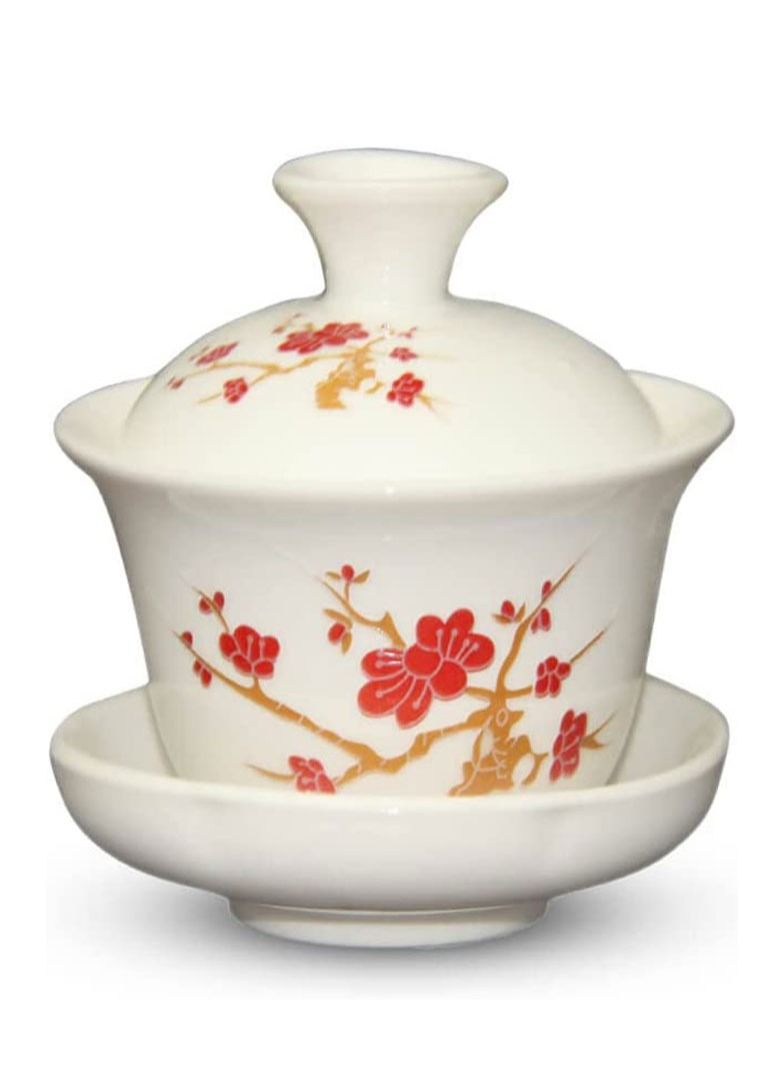 Microwave Safe Heat Resistant Porcelain Gaiwan Tea Set