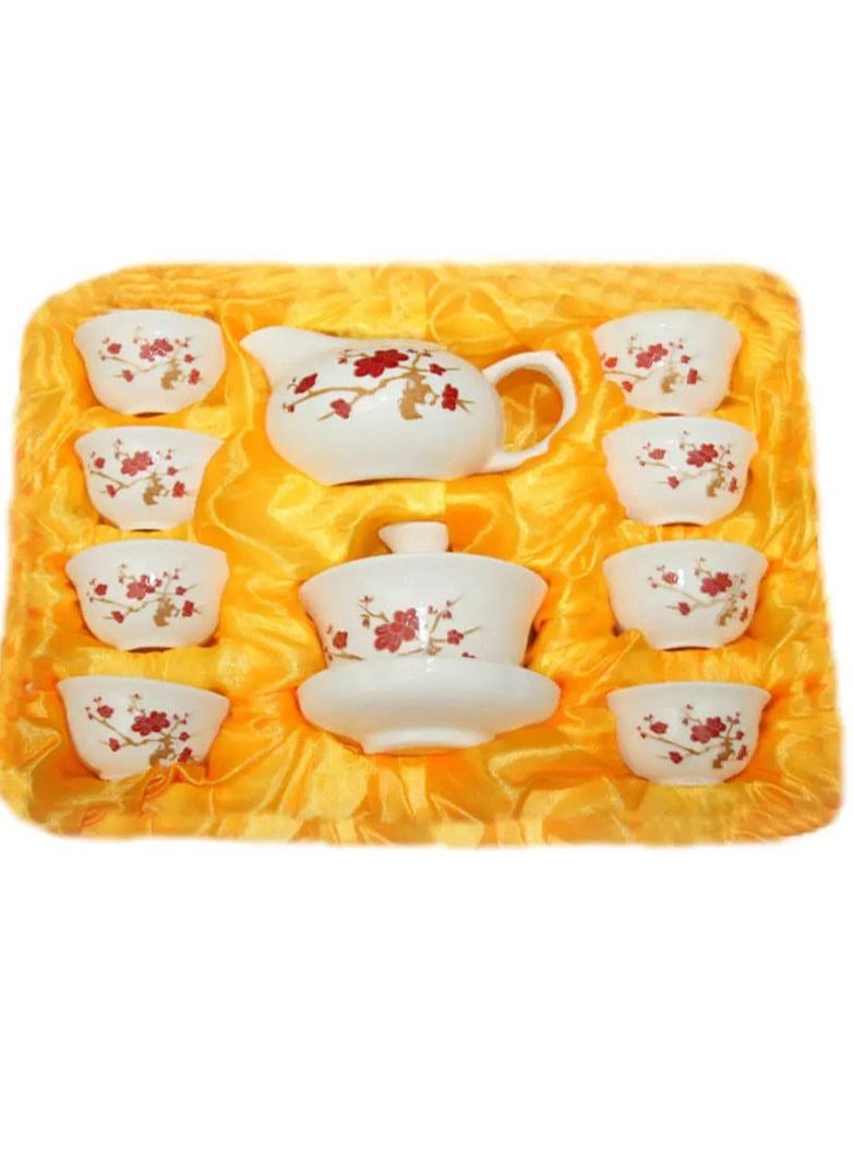 Microwave Safe Heat Resistant Porcelain Gaiwan Tea Set