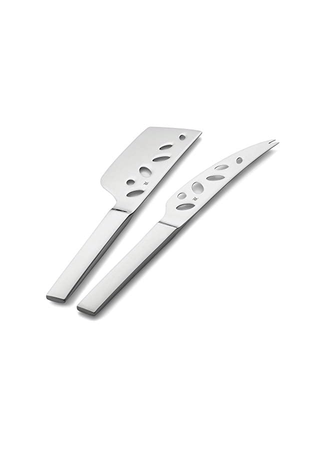 Cheese Set 2-Piece Nuova Cromargan Stainless Steel Polished