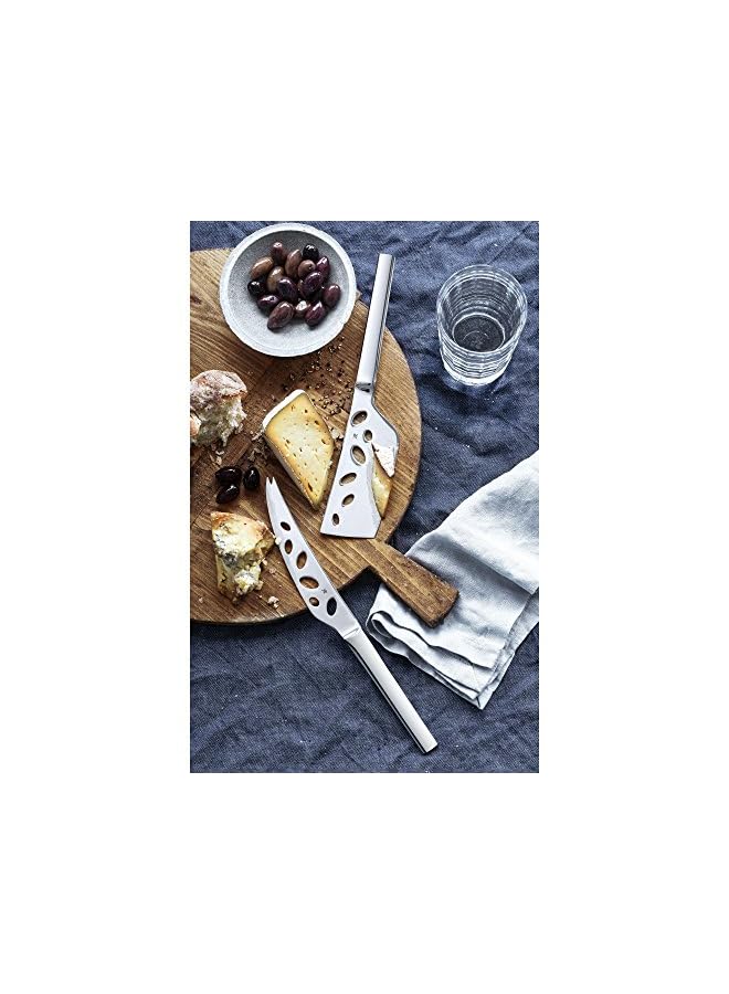 Cheese Set 2-Piece Nuova Cromargan Stainless Steel Polished