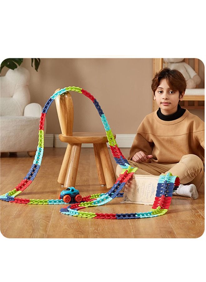 138-PCS Children's Toy Track Puzzle Construction Toy