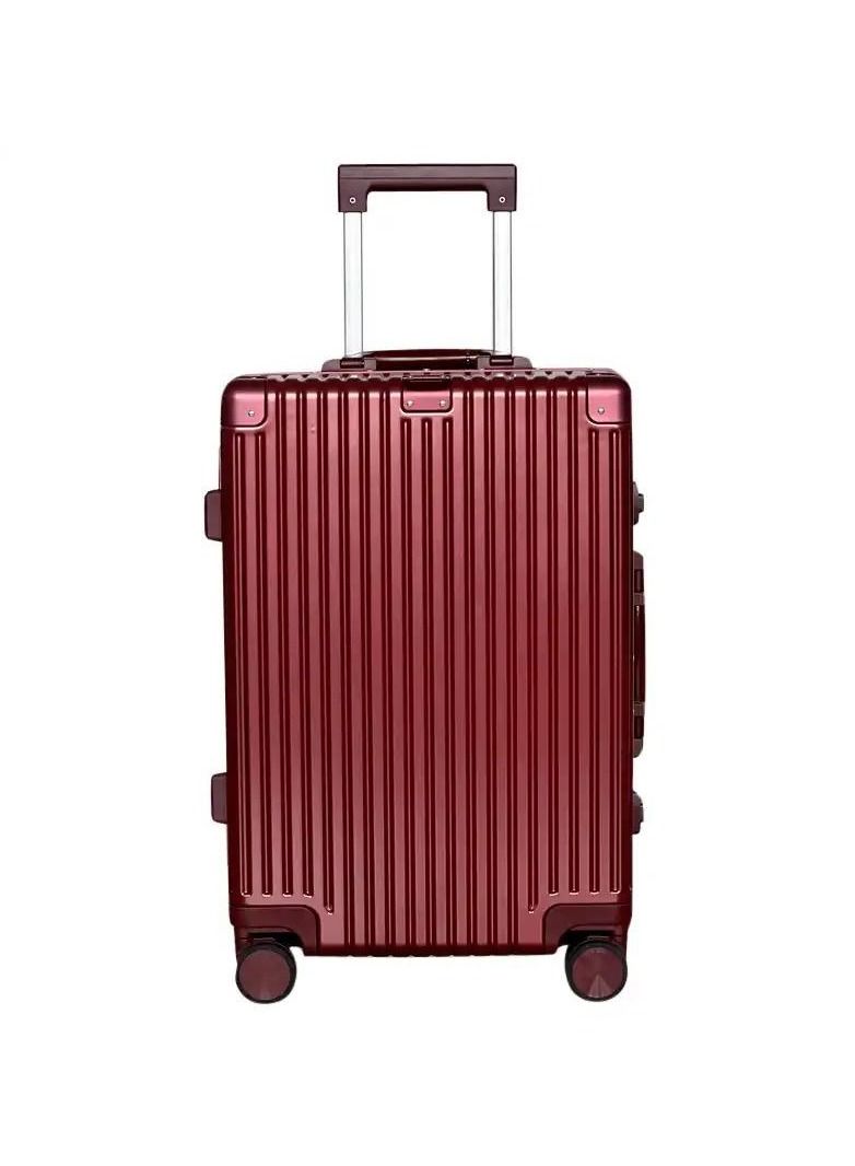 Luggage Set of Check-in and hand carry Baggage aluminum shape 2 Pieces (10kg/20inch and 20kg/24inch).