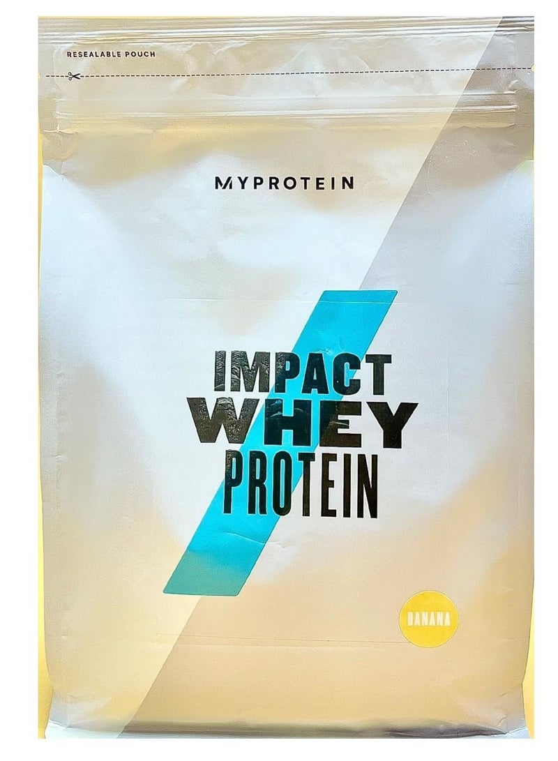 Myprotein Impact Whey Protein Banana 100 Servings 2.5KG