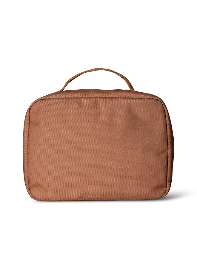 2023 Insulated Square Lunchbag Caramel