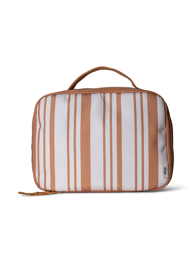 2023 Insulated Square Lunchbag Caramel