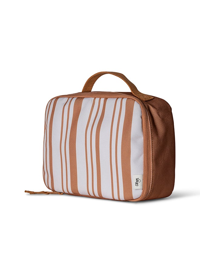 2023 Insulated Square Lunchbag Caramel