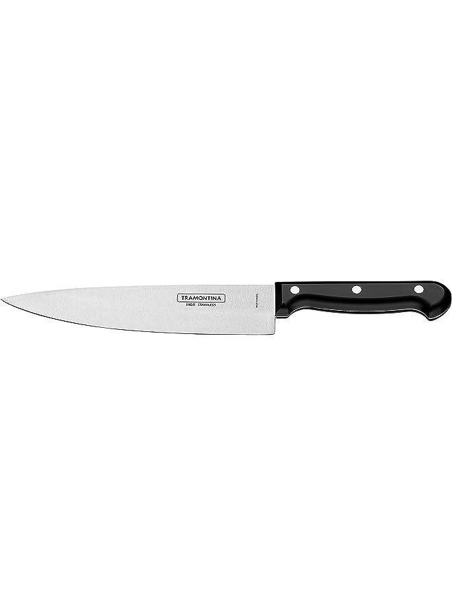 Meat Knive 6 Inches 15 cm Best Knife For Chefs With Antibacterial Protection On Handles And Long Lasting Edge., Black, 23861106, Ultracorte